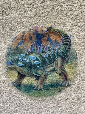 Vintage Dinosaur Window Decal
